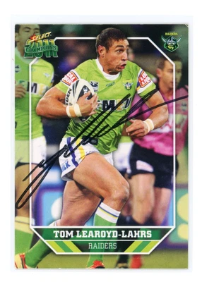 $0.99 • Buy ✺Signed✺ 2011 Select Champions Tom Learoyd-Lahrs (Raiders) Signed NRL Card