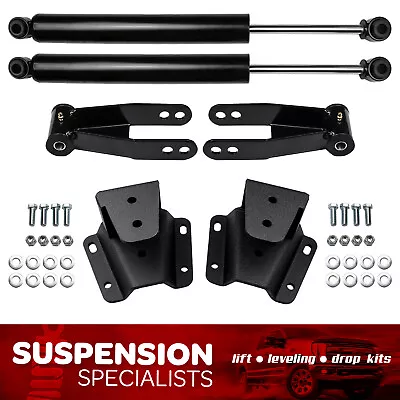 4  Rear Drop Lowering Kit W/ Hangers And Shocks Fits 1965-1972 Ford F100 2WD • $337.90