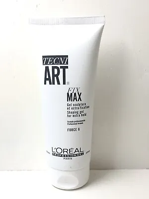 L'Oreal Professional Tecni Art Fix Max Gel SculptureExtra Fixation 200ml FORCE6 • £14.99