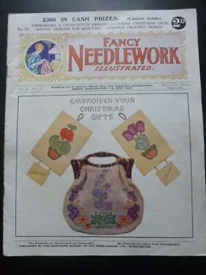 FANCY NEEDLEWORK ILLUSTRATED No. 94 (1930) -  Vintage Needlework Magazine • £8.99