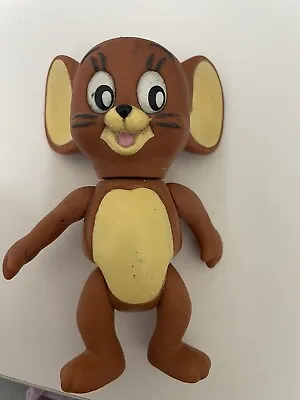 Vintage 1989 Tom & Jerry JERRY MOUSE 13cm Action Figure Toy (Turner Ent) • $12