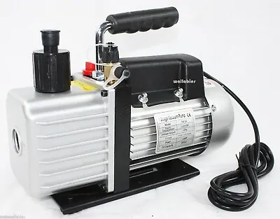 3.5CFM 2 STAGES 110v Rotary Vane Deep Vacuum Pump HVAC Tool AC R410a R134 R22 • $149.99