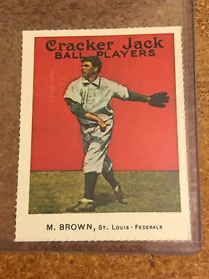 1977 Dover Publications Cracker Jack Ball Players Reprint # 32 Mordecai Brown • $3