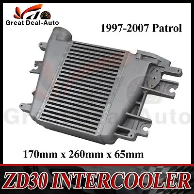 Intercooler Upgrade For Nissan Patrol GU Y61 ZD30 3.0L Turbo Diesel 1997-2007 • $129