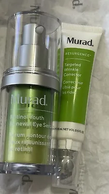 Murad Eyes Serum And Target Wrinkle Corrector Cream 2 For $75 • $75