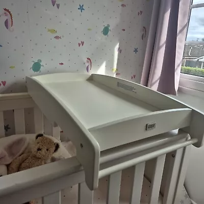 Universal Cot Top Baby Changer Cream White Colour. Mamas & Papas. Used Excellent • £25