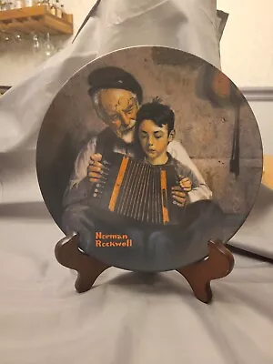 Norman Rockwell  The Music Maker  Collection Plate 1981. • $100