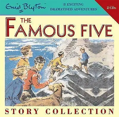 The Famous Five Short Story Collection - 8 ADVENTURES - 2xCD BLYTON • £20.99