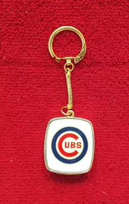 VINTAGE SANKYO CHICAGO CUBS MUSIC BOX KEYCHAIN  BOX JAPAN UNUSED  1960-70s  RARE • $325