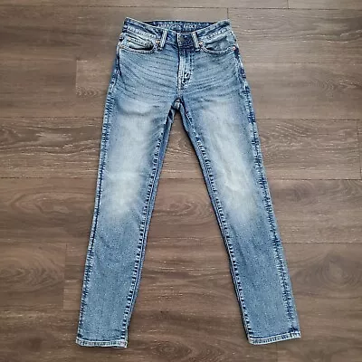 American Eagle Slim Jeans Men's 28x31 Straight Airflex Denim Tag 28x32 • $18.99