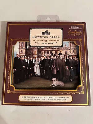 £5 • Buy Downtown Abbey 6x6 Luxury Paper Pad, Double Sided Cardmaking Crafting