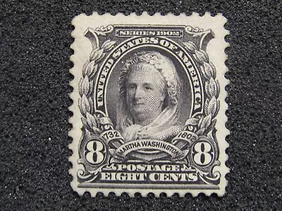 1902 US S#306 8c Martha Washington MNH OG NICE F • $1