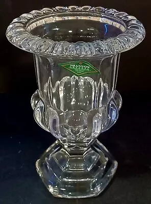 Shannon Crystal 6  Footed Urn Style Crystal Vase • $18