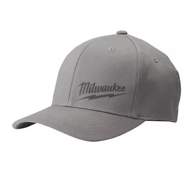 Milwaukee Tools Flexfit Men's Fitted Hat Gray Size S/M • $17.50