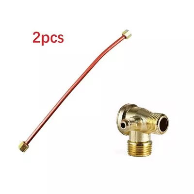 Central Pneumatic Air Compressor Check Valve 3-Port Brass 20mm/16mm/10mm Parts • $14.17