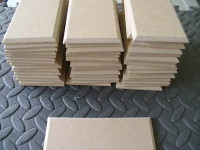 30)  Mdf Wooden  Plaques Blanks Signs Chamfered Edge • £6.95