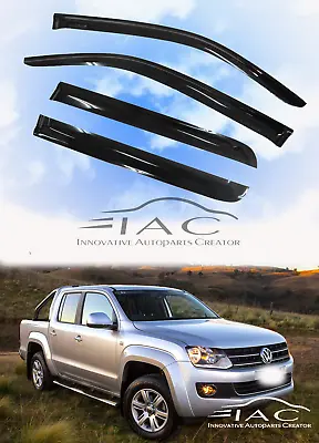 For Volkswagen Amarok With Embossed L 2010- Window Visor Sun Guard Door Visor • $68.99