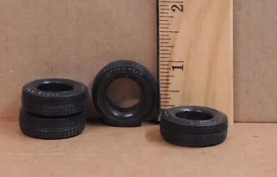 $2.99 • Buy Mdk Set Of 4 Goodyear Real Rubber Tires For 1:25 Scale Model Vehicles