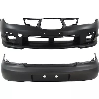 Front & Rear Bumper Cover Set For 2006-2007 Subaru Impreza Sedan Primed 2-Pcs • $345.51