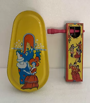 Vintage Tin Kirchhof Noise Makers.  Made In The USA.  Metal Toys • $12