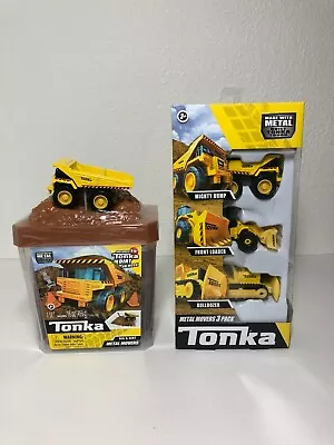 2 NEW Tonka - Metal Movers  1 - 3 Pack 1 - Dig & Dirt  • $68.51