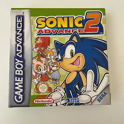 Sonic Advance 2  - Game Boy Advance GBA - Boxed Complete In Box CiB • £29.99