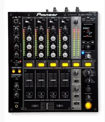 £900 • Buy Pioneer DJM-700-k Professional 4-Channel DJ Mixer + Effects BRAND NEW (Black)