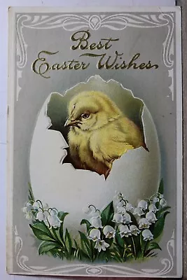 Easter Best Wishes Postcard Old Vintage Card View Standard Souvenir Postal Post • $1.53