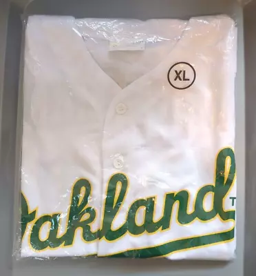 Oakland A's ATHLETICS WHITE REPLICA JERSEY Henderson #24 SGA (NEW) XL • $36