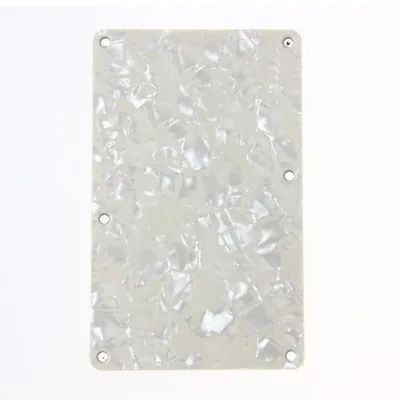 1×Replacement Back Plate Tremolo Cover For Ibanez RG Guitars-Pale Yellow Pearl • $9.99