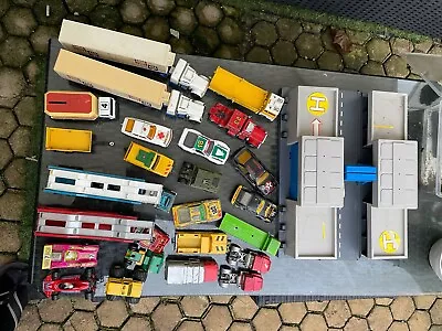 Matchbox SuperKings Job Lot Plus Garage    Ideal Restoration • £35.99