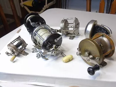 Vintage Fishing Reels Lot All In Great Working Condition • $59