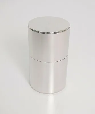 Kaikado Kyoto Caddy Canister Tin Long Tea 200g Airtight Japanese Handicraft • £217.32