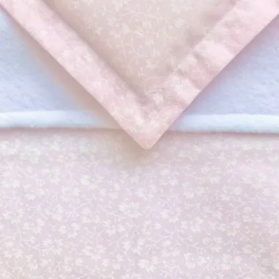 Dolls Pram Cot Bedding Set - Pretty Pink Ditsy Daisy BABY ANNABELL  • £6.69