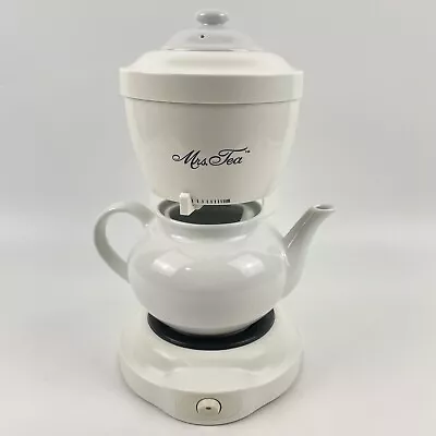 Mrs. Tea By Mr. Coffee HTM1 6 Cup Automatic Hot Tea Maker Ceramic Pot - Works • $32.99