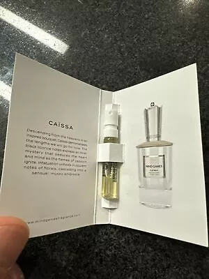 Mind Games Caissa Extrait De Parfum  Sample Spray 2ml / .06 Oz Carded • $10