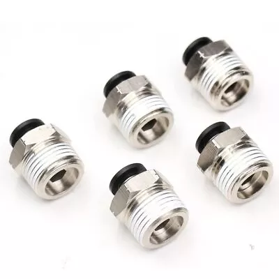 3/8 NPT Push To Connect Fittings 1/4 OD Tube Fittings PC 1/4  Tube Od X 3/8  ... • $23.31