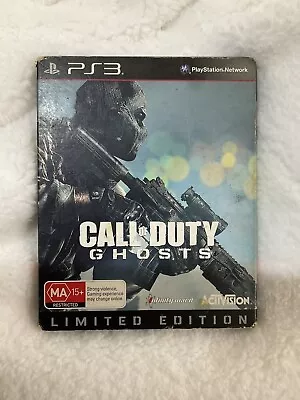 Call Of Duty Ghosts- Limited Edition - Sony PlayStation 3 PS3 PAL Complete • $19.99