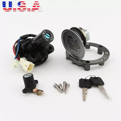 Ignition Switch Lock Fuel Gas Cap Key Set For Yamaha YZF R6 2003-2005 2004 • $35.22