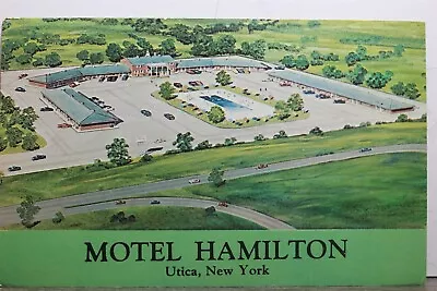 New York NY Utica Motel Hamilton Postcard Old Vintage Card View Standard Post PC • $0.50