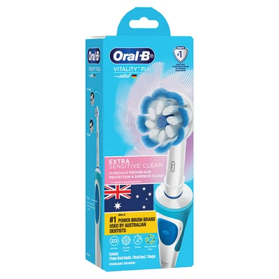 $19.99 • Buy Oral B Power Toothbrush Vitality Extra Sensitive