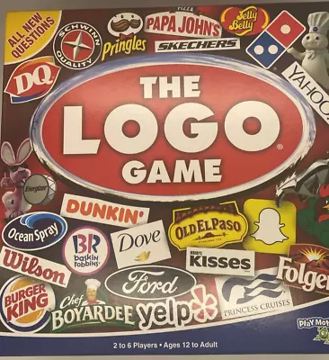 The Logo Game New 2019 Edition Family Board Games Holiday Gift Idea- Used • $11.99