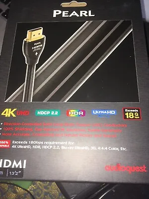 $85 • Buy AudioQuest - Pearl HDMI (4.0m)