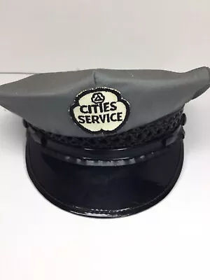 Vintage Original “CITIES SERVICE” Gas Service Station Attendant Hat Uniform Cap • $299.95