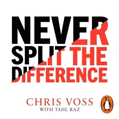 AUDIOBOOK Never Split The Difference By Chris Voss Tahl Raz • $9.99