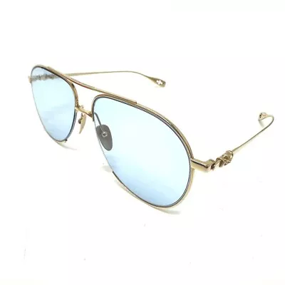 CHROME HEARTS STEPPIN' BLU Teardrop Sunglasses Gold Plated Gold • $1640