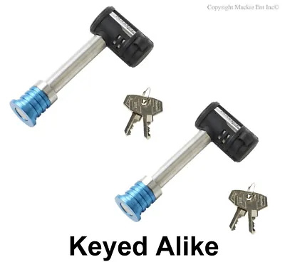 Master Lock - Stainless Steel Hitch / Receiver Locks - (2) Keyed Alike  1480KA-2 • $47.78