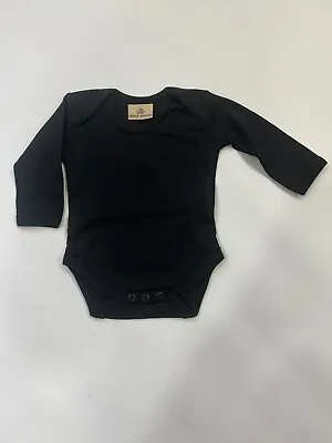 £2.99 • Buy Plain Baby Grow Bodysuit 100% Cotton Unisex - Bodyvest Baby Vest Babygrow Romper