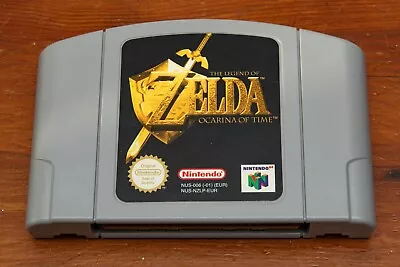 The Legend Of Zelda: Ocarina Of Time - N64 Game - Cart Only - UK PAL • £21.99