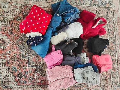 Large Bundle Of Girls Clothes 12-18 Months Baby  Great Quality • £10